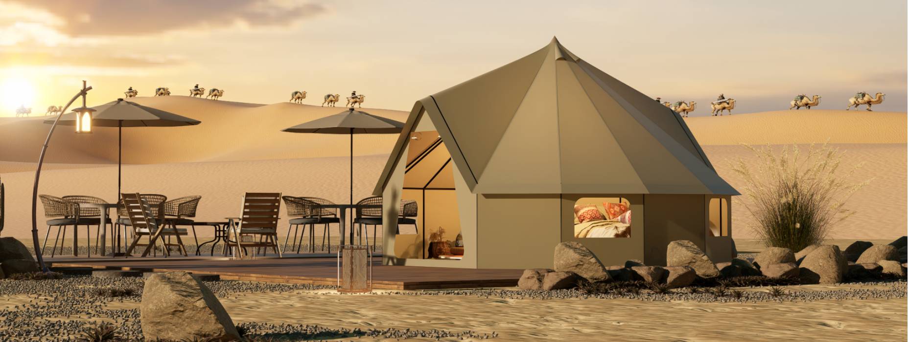 安多县露营酒店帐篷产品